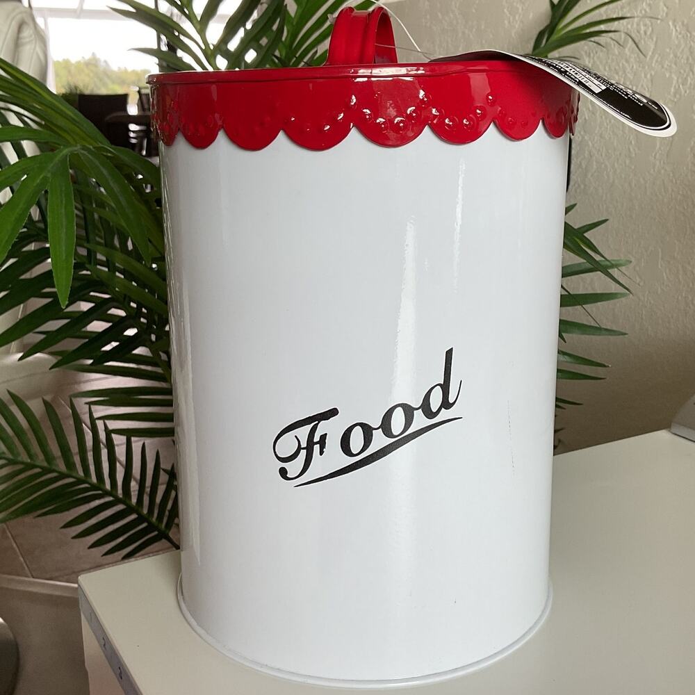 Buddys Line Durable Steel Storage Canister Airtight lid Holds up to 4lbs NWT